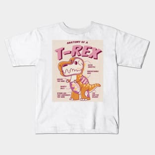 Anatomy of a Trex Kids T-Shirt